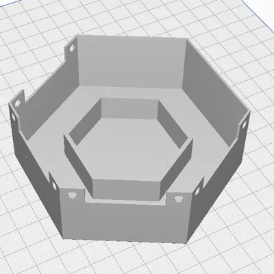 Tấm trang trí tường LED hình lục giác