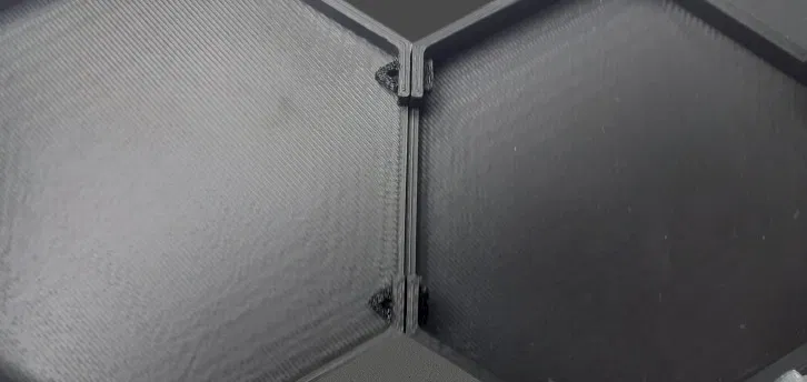 Tấm trang trí tường LED hình lục giác - Image 7