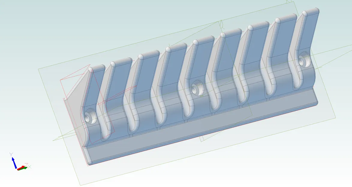 USB - Kẹp giữ dây cáp cho tủ IKEA PAX - Image 3