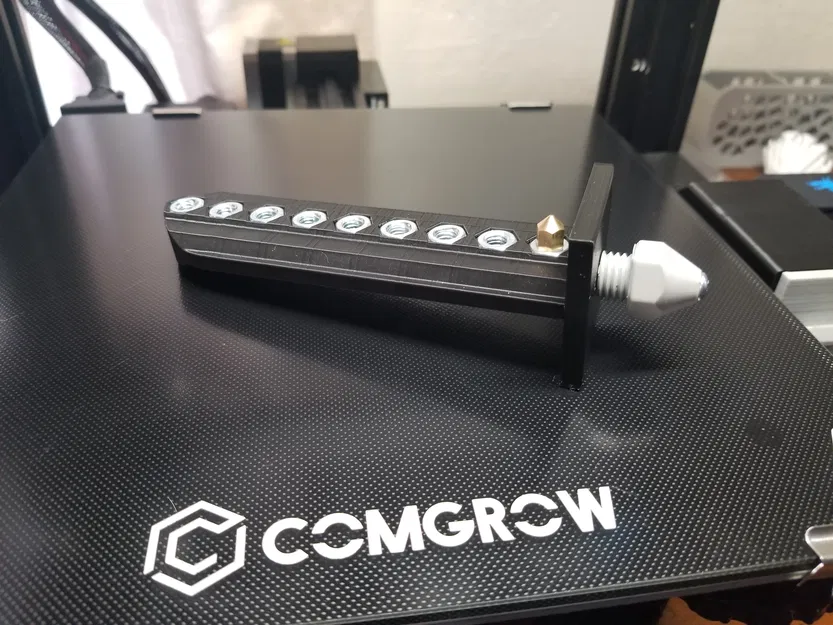 Giá đỡ vòi phun kèm tay cầm cho thanh nhôm định hình V-slot 40x40 - Image 3