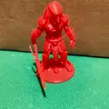 Mô hình 3D Predator Warrior 12cm - Tượng chiến binh Predator cực chất - Thumbnail 3