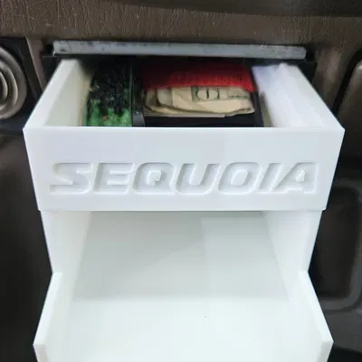 Giá đỡ EDC gắn hộc gạt tàn cho Toyota Sequoia/Tundra (2000-2007)