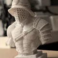 Tượng bán thân chiến binh đấu sĩ La Mã (Gladiator) cho in 3D - Thumbnail 1