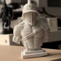 Tượng bán thân chiến binh đấu sĩ La Mã (Gladiator) cho in 3D - Thumbnail 2