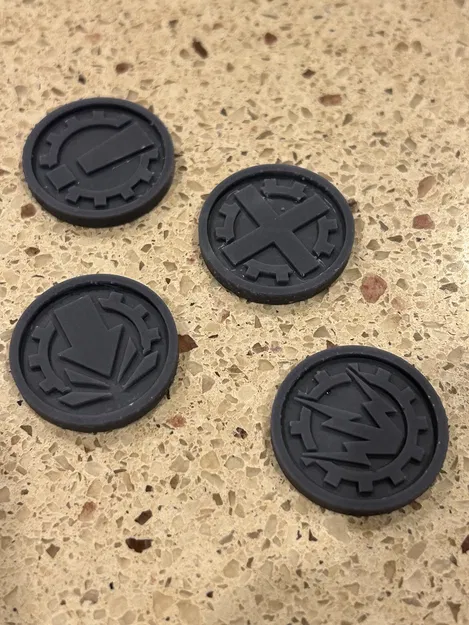 Bộ Token Đánh Dấu Trạng Thái Chiến Thuật Cho Horus Heresy 3rd Edition - Image 1