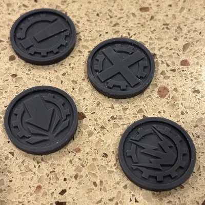 Bộ Token Đánh Dấu Trạng Thái Chiến Thuật Cho Horus Heresy 3rd Edition