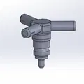 Đầu phun nước xoay tự động (Rotating Sprinkler) in 3D tiện lợi - Thumbnail 1