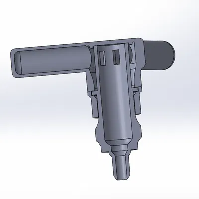 Đầu phun nước xoay tự động (Rotating Sprinkler) in 3D tiện lợi