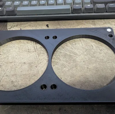 Khung gắn quạt mặt trước cho NCASE M2 Grater