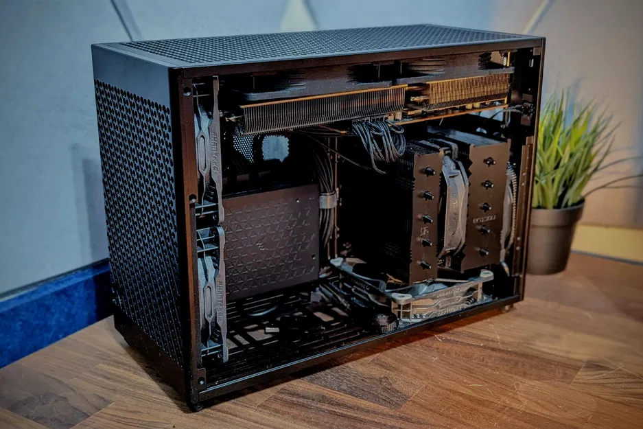 Khung gắn quạt mặt trước cho NCASE M2 Grater - Image 6