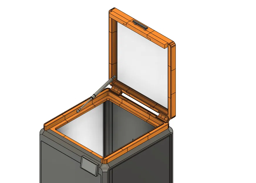 Riser bản lề K2 Plus tích hợp thanh chống hơi (Gas Struts) - Image 1