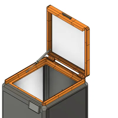 Riser bản lề K2 Plus tích hợp thanh chống hơi (Gas Struts)