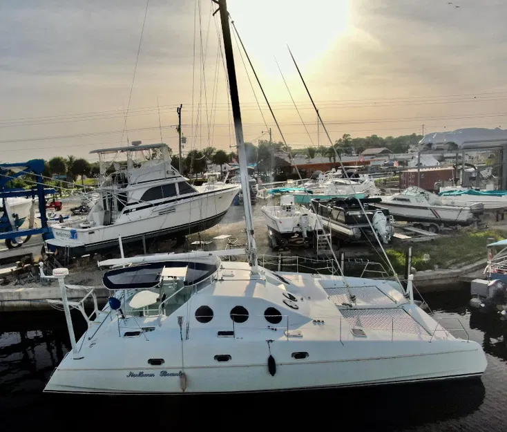 Catamaran - Mô hình linh kiện thuyền buồm hai thân - Image 1