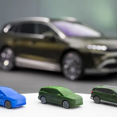 Mô hình xe Škoda Enyaq mới