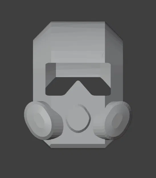 Mặt nạ phòng độc (Gas Mask) cho mô hình Dummy 13 - Phụ kiện 3D siêu chất - Image 2