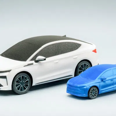 Mô hình xe Škoda Enyaq Coupé mới