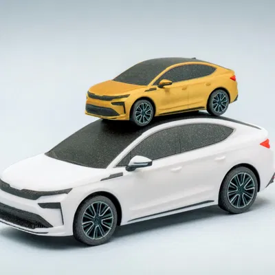 Mô hình xe Škoda Enyaq Coupé mới