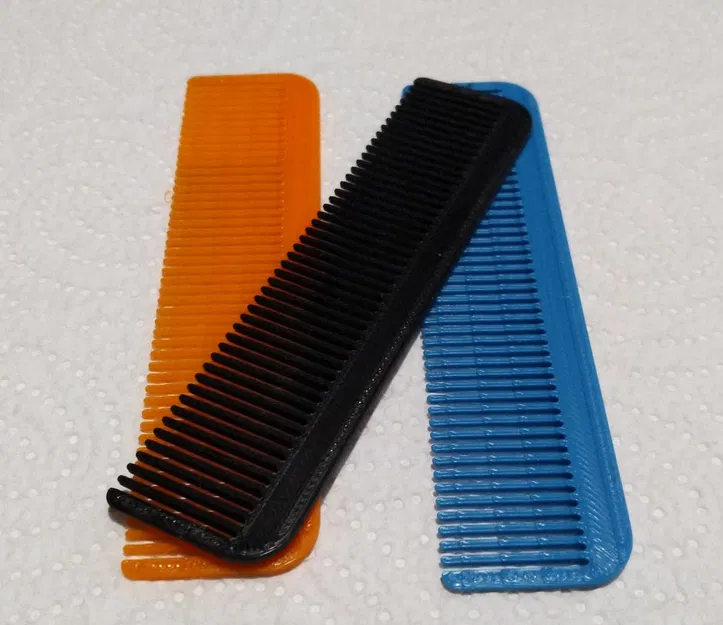 Lược chải tóc đơn giản - kèm file FreeCAD - Image 1