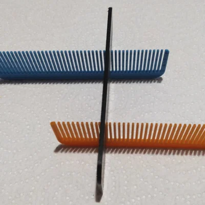 Lược chải tóc đơn giản - kèm file FreeCAD