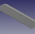 Lược chải tóc đơn giản - kèm file FreeCAD - Thumbnail 3