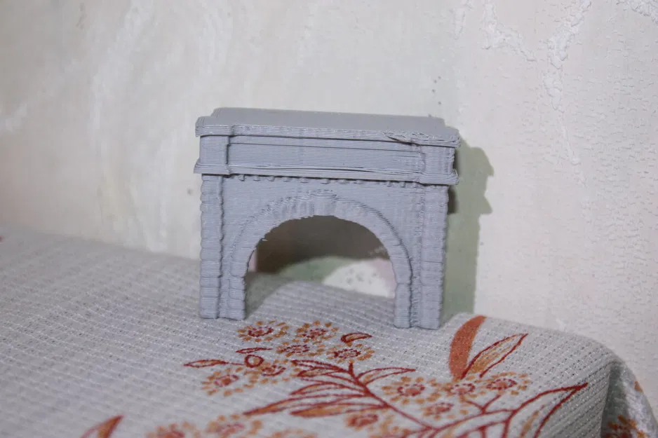 Cửa Hầm Xe Lửa Mini Dành Cho In FDM (Không Cần Support) - In Nhanh Dễ Dàng - Image 1