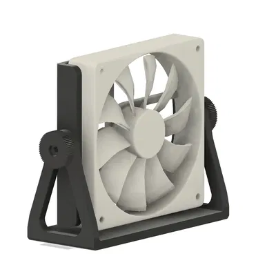 Chân đế quạt 120 mm để bàn - Giá đỡ làm mát đặt dưới màn hình