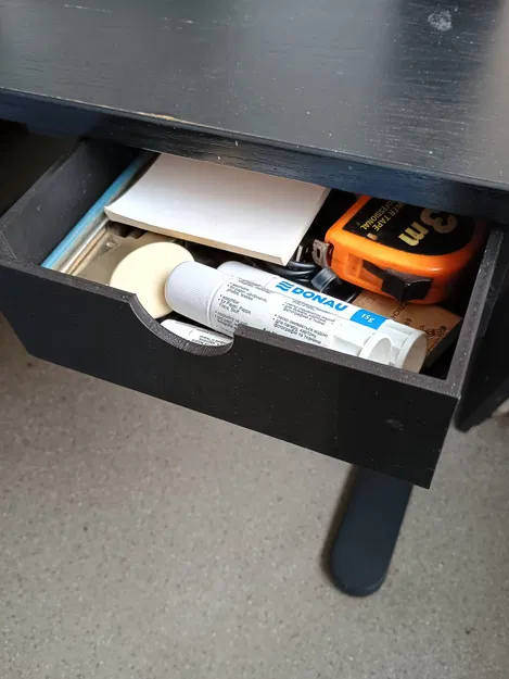 Ngăn kéo gầm bàn tiện lợi, dễ in không cần support - Image 2