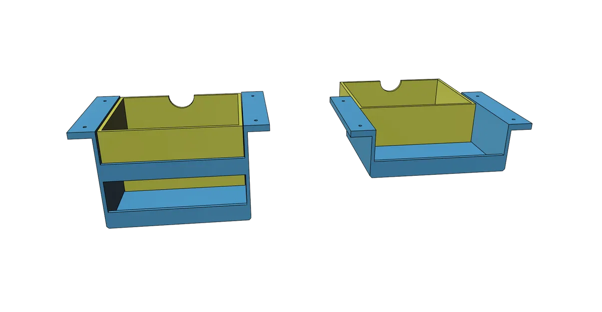 Ngăn kéo gầm bàn tiện lợi, dễ in không cần support - Image 10