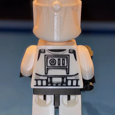 Mô hình lắp ráp Star Wars Clone Trooper Brick MegaFigure (Tỷ lệ 5:1)