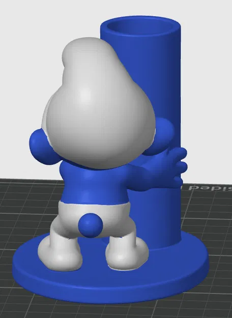 Ống cắm bút hình Xì Trum - Image 3