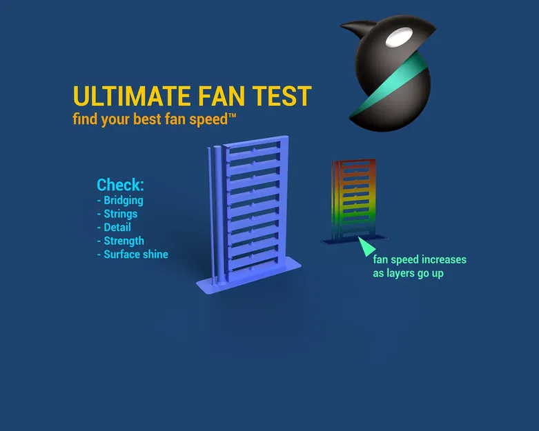 Mẫu kiểm tra tốc độ quạt tối ưu cho Orca Slicer - Image 1