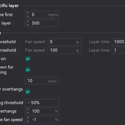 Mẫu kiểm tra tốc độ quạt tối ưu cho Orca Slicer