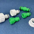 Đầu nối nhanh cho ống nước sân vườn - Thumbnail 2