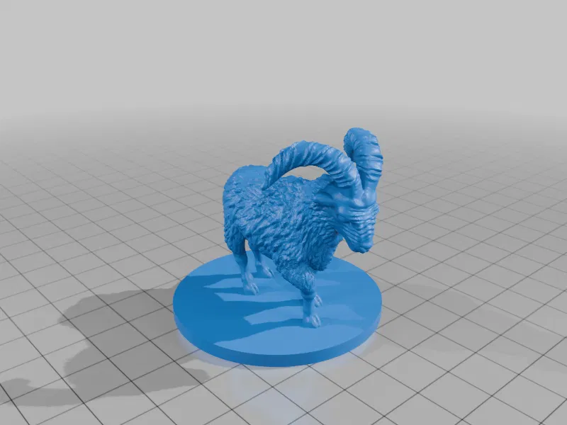 Mô hình Dê Sừng Khổng Lồ đế 50mm (DND / TTRPG) - Image 3