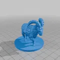 Mô hình Dê Sừng Khổng Lồ đế 50mm (DND / TTRPG) - Thumbnail 3