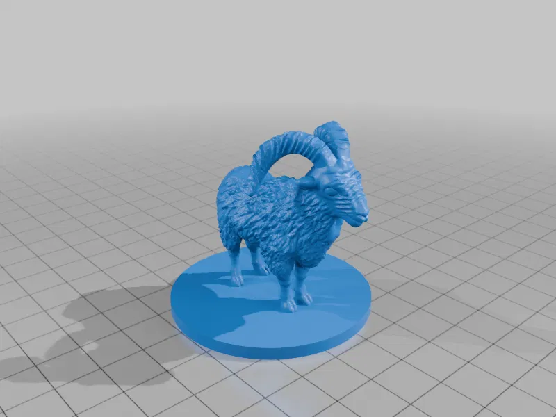 Mô hình Dê Sừng Khổng Lồ đế 50mm (DND / TTRPG) - Image 4