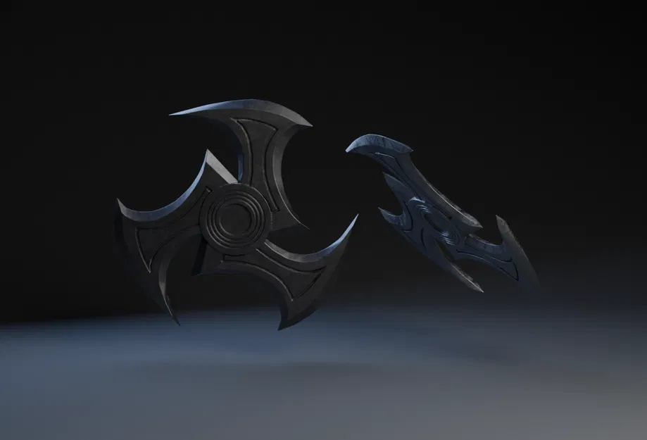 Mô hình phi tiêu Shuriken in 3D phong cách Ninja cực ngầu - Image 1