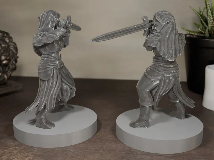 Nữ chiến binh Elf (DND / TTRPG) - Image 7