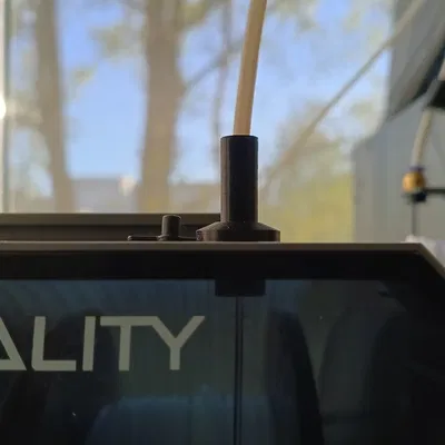 Hướng dẫn lắp ngàm giữ ống PTFE cho máy sấy Creality