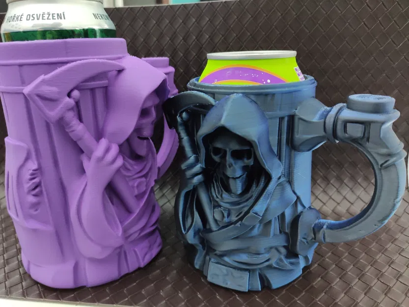 Giá giữ lon nước Grim Reaper (Dùng cho lon 0.5L và 12oz) - Cốc đựng bia - Image 1