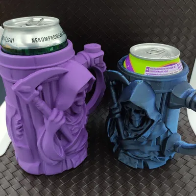 Giá giữ lon nước Grim Reaper (Dùng cho lon 0.5L và 12oz) - Cốc đựng bia