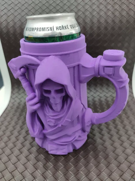 Giá giữ lon nước Grim Reaper (Dùng cho lon 0.5L và 12oz) - Cốc đựng bia - Image 9