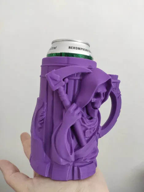 Giá giữ lon nước Grim Reaper (Dùng cho lon 0.5L và 12oz) - Cốc đựng bia - Image 10