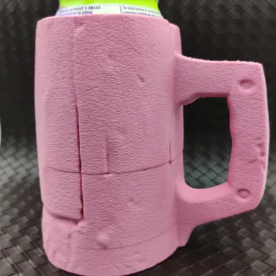 Giá đỡ lon hình tượng Moai (cho lon 0.5L + 12oz) - Cốc đựng bia