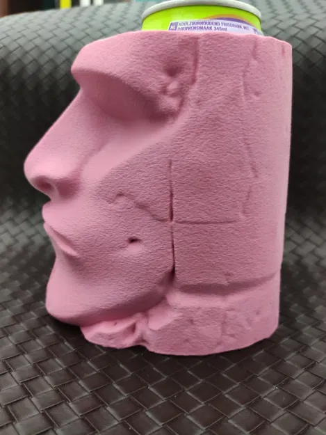 Giá đỡ lon hình tượng Moai (cho lon 0.5L + 12oz) - Cốc đựng bia - Image 5