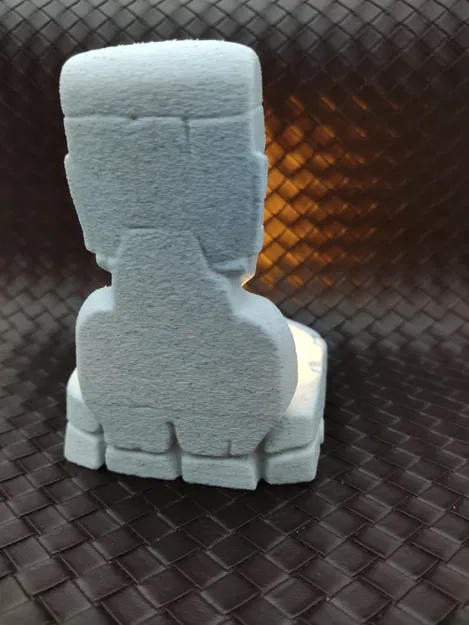 Tượng Moai - Đế giữ nến LED Tea light - Image 6