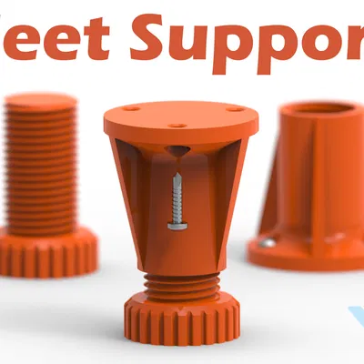 Chân đế tăng chỉnh chiều cao siêu chịu lực (Adjustable Feet M20)