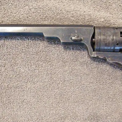 Mô hình 3D súng ngắn Colt Paterson 1836 chi tiết và sắc nét