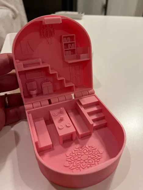 Mô hình ngôi nhà búp bê bỏ túi (Pocket Doll House) in 3D siêu dễ - Image 3