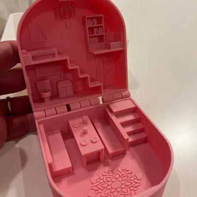 Mô hình ngôi nhà búp bê bỏ túi (Pocket Doll House) in 3D siêu dễ